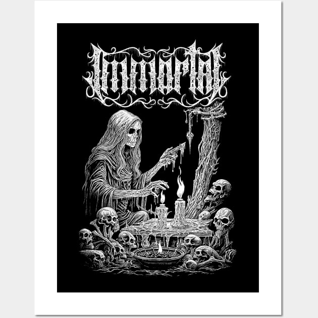 Immortal T-Shirt Wall Art by rndstudio